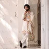 Outluk Wedding Vol 46 Silk Embroidered Pintex Work Kurta With Pajama Manufacturers
